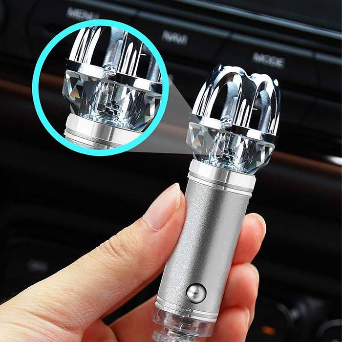 Mini 12V Car Air Purifier Freshener Negativeion Generator Ozone