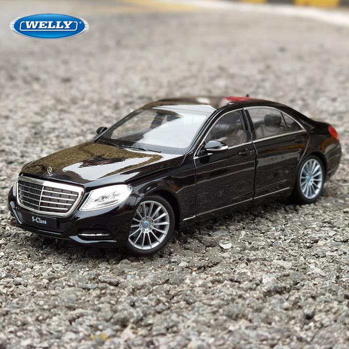 Welly 1:24 Mercedes Benz S-Class S500 Alloy Car Model Diecast Metal