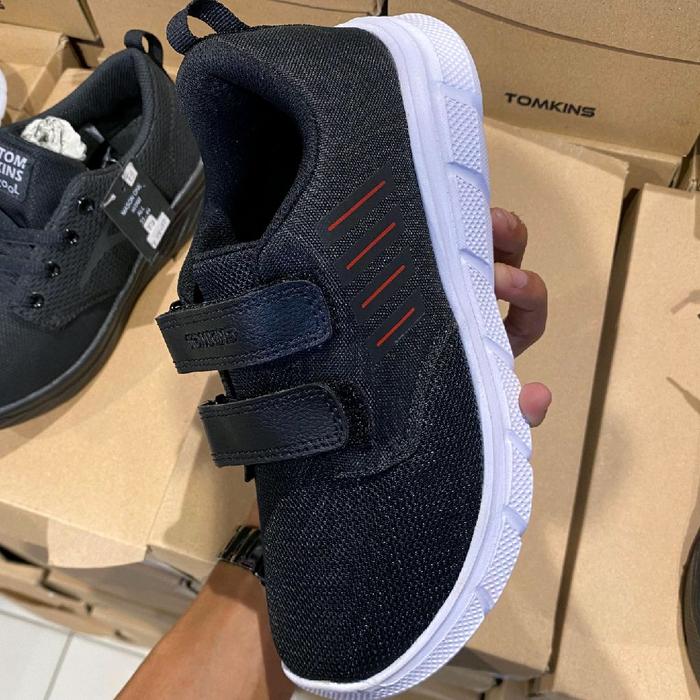 promo sepatu sekolah tomkins anak/dewasa unisex kualitas premium