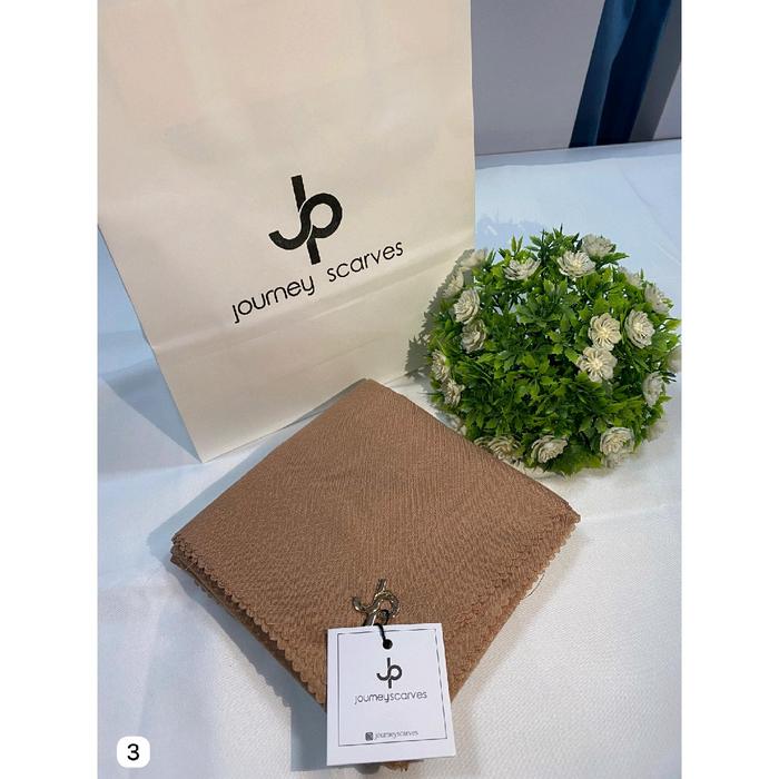 Jilbab Polos Premium Journey Scarves JP Scarves Lasercut