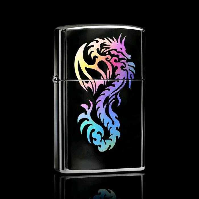 Pemantik minyak desain hologran pelangi berbagai am gambar - motif 1