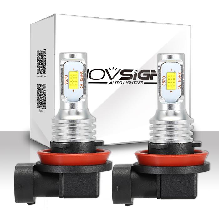 NOVSIGHT H11 1800LM Mobil LED Kabut Lampu H8 H9 H16JP Auto Mengemudi
