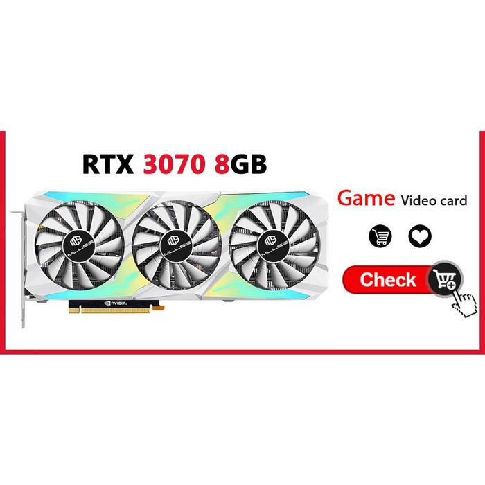 MLLSE RTX3070 8GB GDDR6 256bit Computer Graphics Card Nvidia RTX