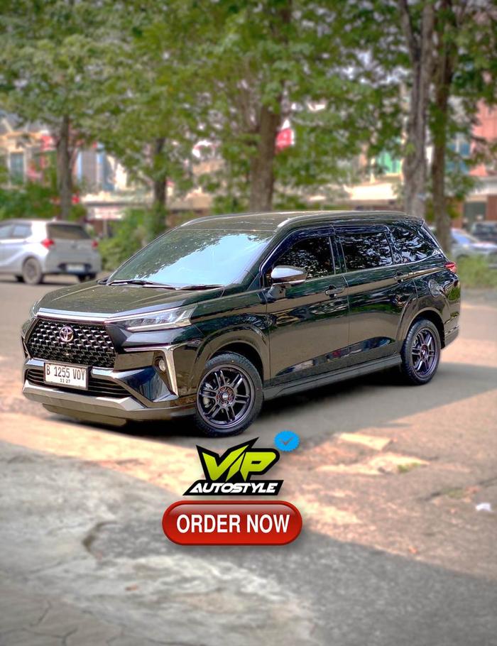 PAKET VELG MOBIL AVANZA NEW LUBANG 5X100 HSR AERI GREY - BAN MOBIL 215 50 R17 ACCELEREA - MODIFIKASI
