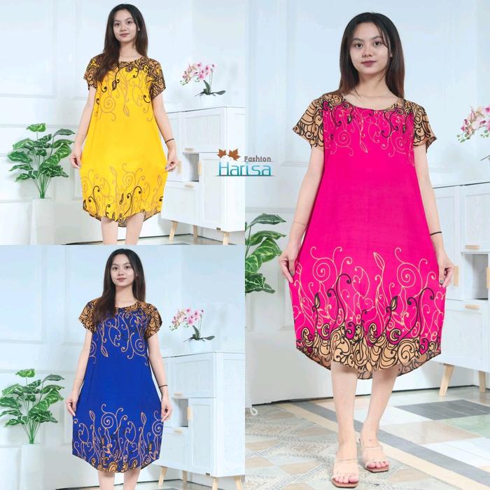 daster vega jodha rayon super premium Panjang Pendek Bali Tebal Busui Kain Nyaman