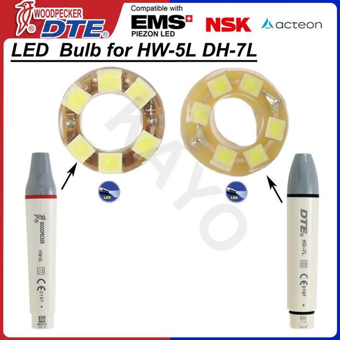 Woodpecker DTE LED Bulb for HW5L HD7L Dental Ultrasonic Piezo Scaler