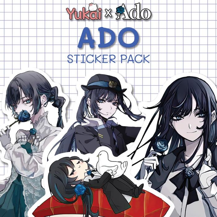 Stiker Pack Ado Premium Sticker Anime Waterproof
