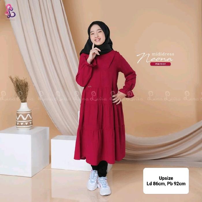 midi dress neona kids linalivia