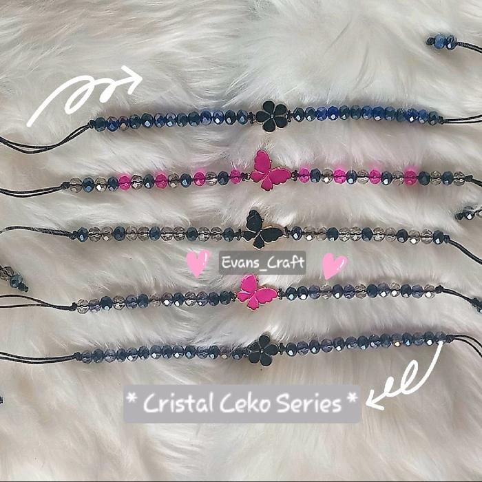 Gelang kristal ceko  gelang tasbih kristal ceko