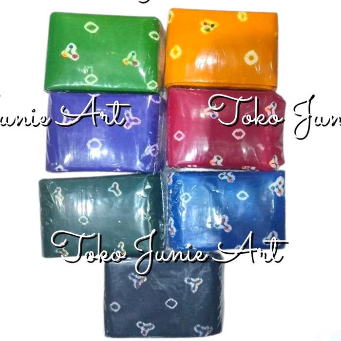 Sabuk Stagen Busana Adat Jawa Beskap Motif Jumputan 5 Meter Warna Cerah Variasi Desain Tradisional u