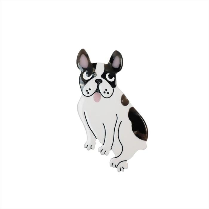 Coucou Suzette Bulldog Hair Clip Termurah