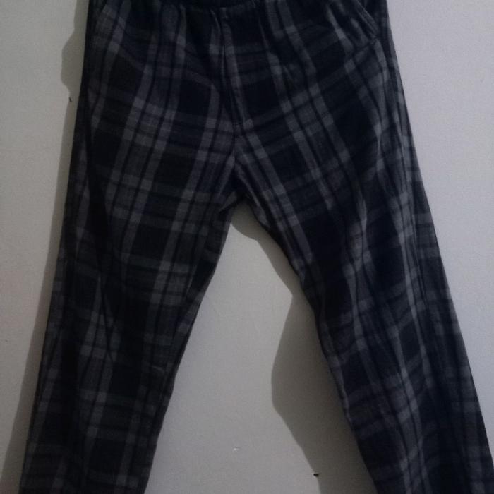 Celana Uniqlo Flannel Easy Ankle Pants
