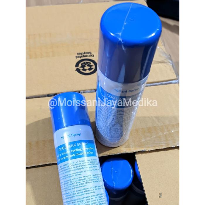 COOLMAX SPRAY 100ML Pereda Nyeri Otot seperti Ethyl Chloride