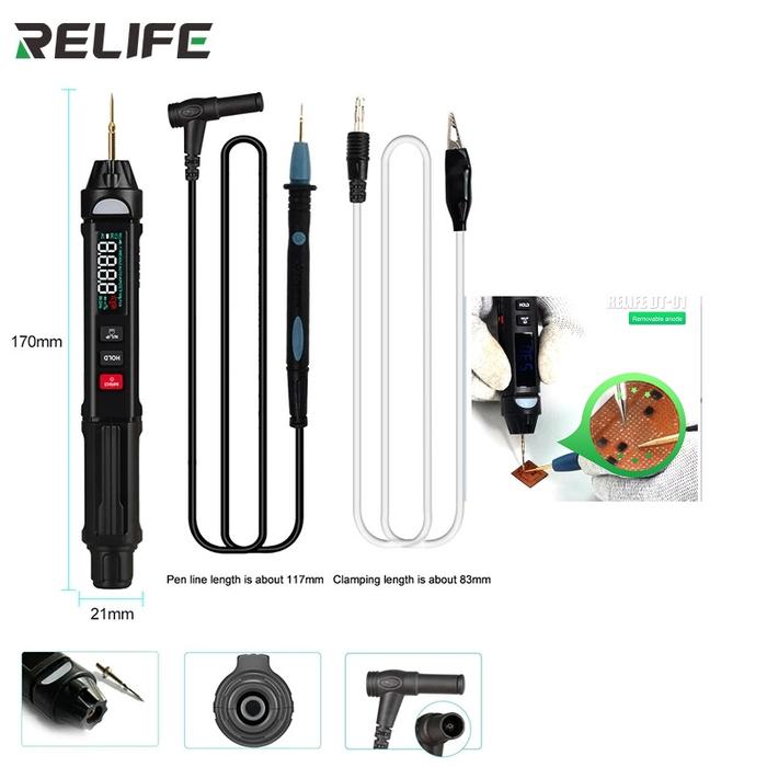 RELIFE DT-01 Smart Pen Type Multi-Function Mini Digital Multimeter