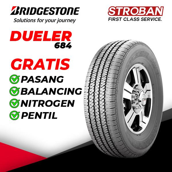 BAN BRIDGESTONE DUELER 684 265/65 R17