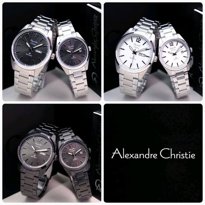 JAM TANGAN COUPLE ALEXANDRE CHRISTIE AC1012 AC 1012 ORIGINAL