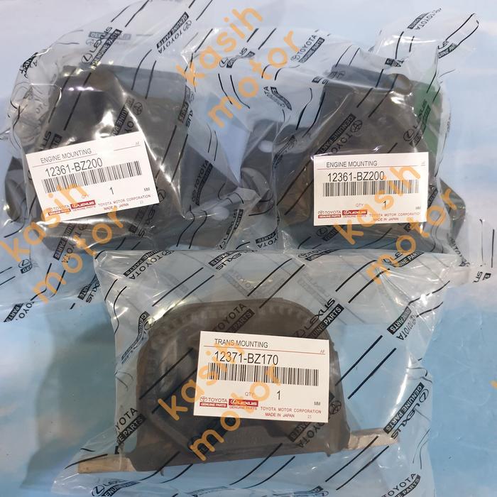 ENGINE MOUNTING SET ENGINE MOUNTING DEPAN ENGINE MOUNTING BELAKANG SET DUDUKAN MESIN TRANS MOUNTING 