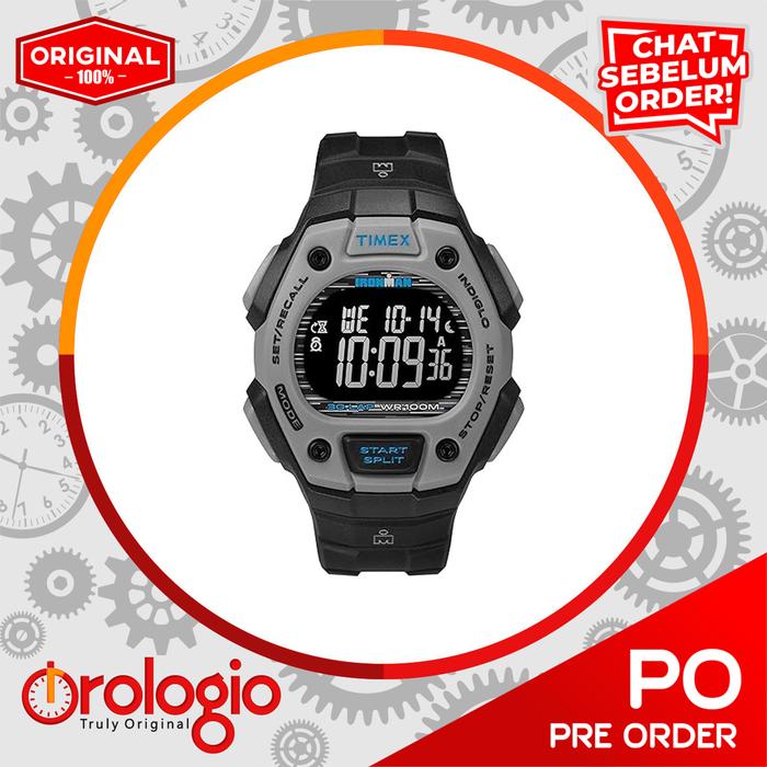 Jam Tangan Timex Men's Ironman Triathlon Classic 30 38mm TW2U30200