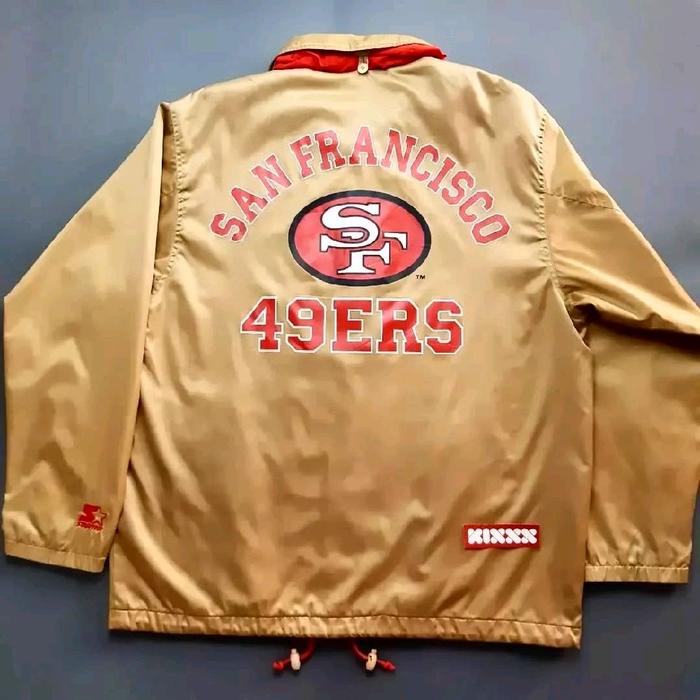 Vintage Starter NFL San Francisco 49ers with hidden hoodie.  K742