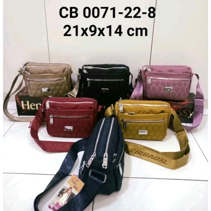 TAS CHIBAO SELEMPANG KNVAS 0071-22-8 Kanvas Wanita