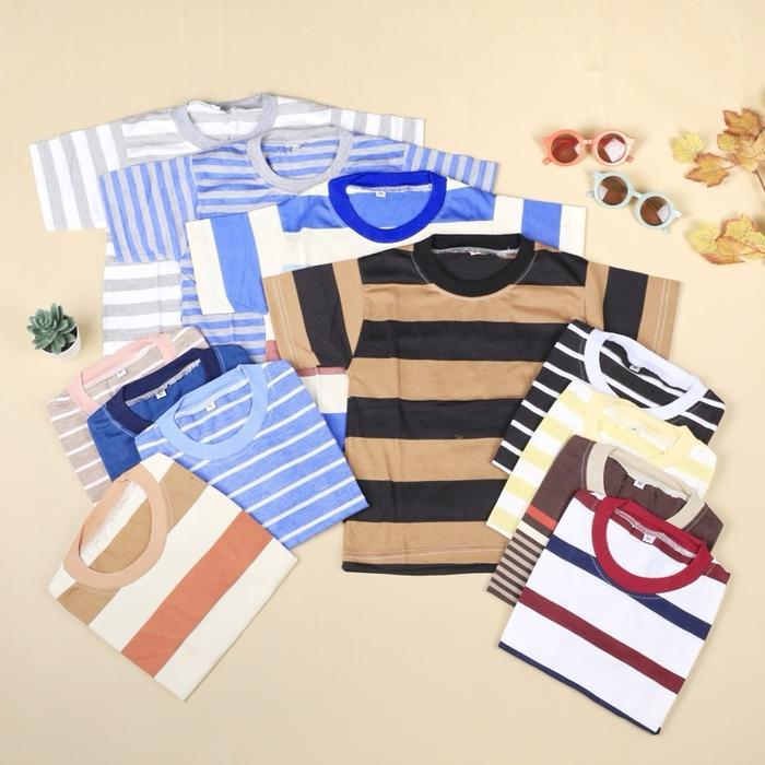 PAKET USAHA KAOS ANAK 100 RIBU DAPAT 12 BAJU ANAK Katun Santai Kids Pakaian sweater Fashion