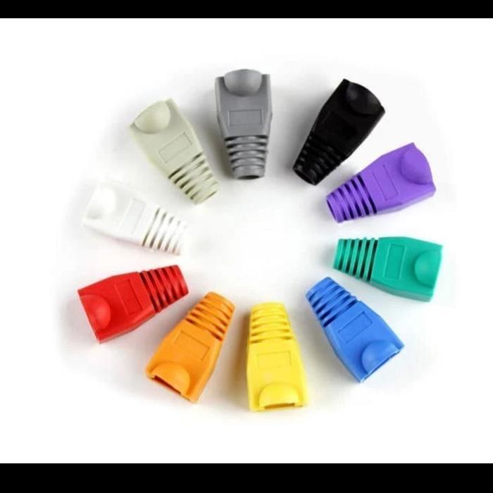 PREMIUM karet konektor RJ 45 plug boot  plug boot