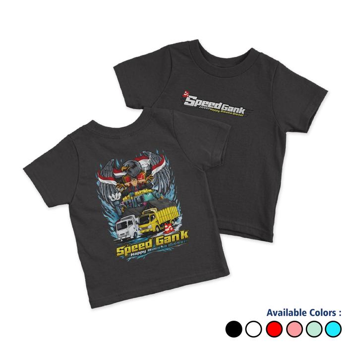 KABStore Kaos Anak ISpeed Gank Ready To Race Anak Baju Distro Anak Bayi Remaja Laki-Laki Perempuan 2