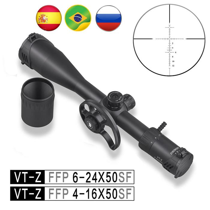 First Focal Plane Discovery Riflescope 4-16 6-24x50 .22LR Applicable