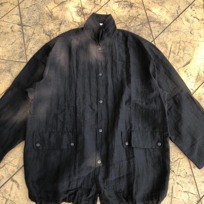 Bomber vintage Hai sporting gear by issey miyake Pria Hitam Jaket