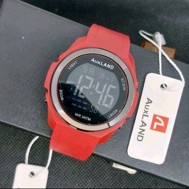 Jam Tangan Auxland Digital Original strap Rubber Pria, Wanita & Anak Fashion Watches