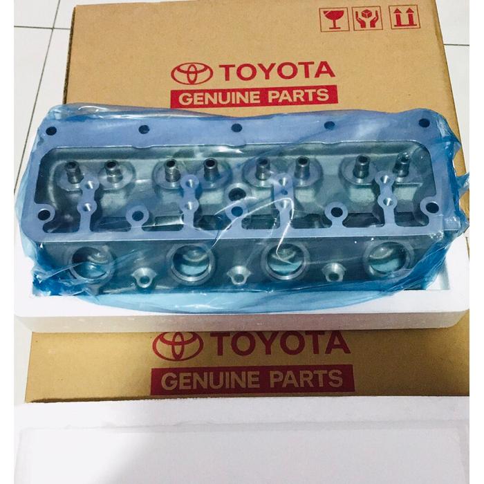 cylinder kop silinder head kijang 7k kapsul bensin karbu (original)