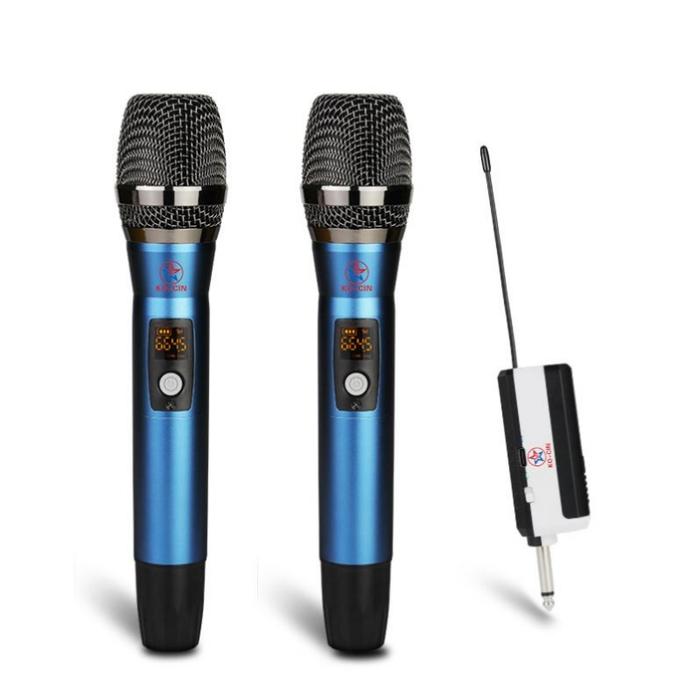 Wireless microphone rechargeable UHF unidirectional microphone