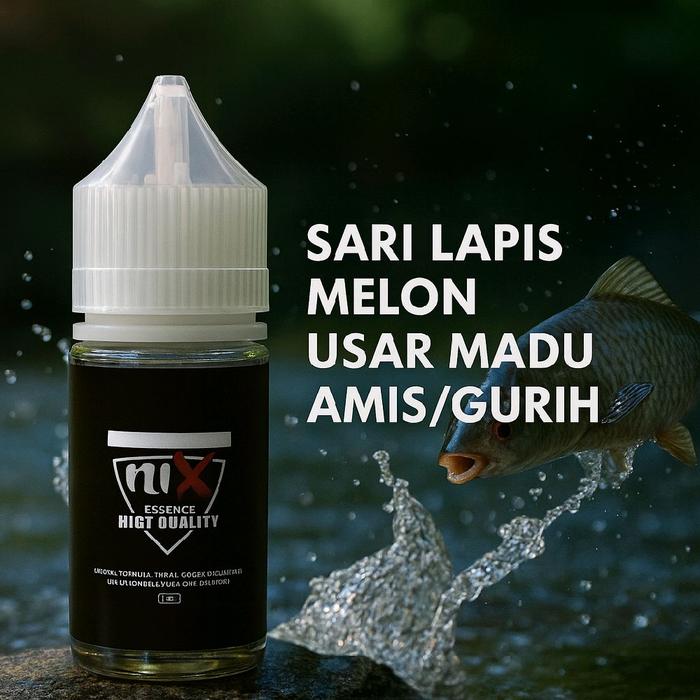 Essen ESSEN SARI LAPIS MELON USAR MADU AMIS/GURIH 30ml essen ikan air tawar nila lele patin mas jaer