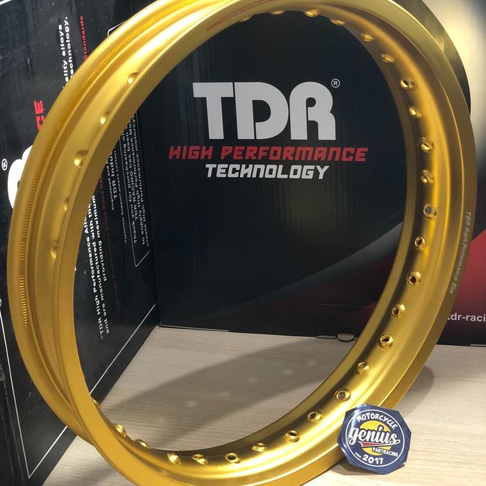 VELG TDR W SHAPE 250 X 17 RING 17 GOLD ORIGINAL TDR