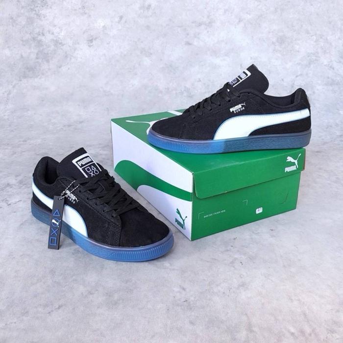 Puma Suede PlayStation Black White