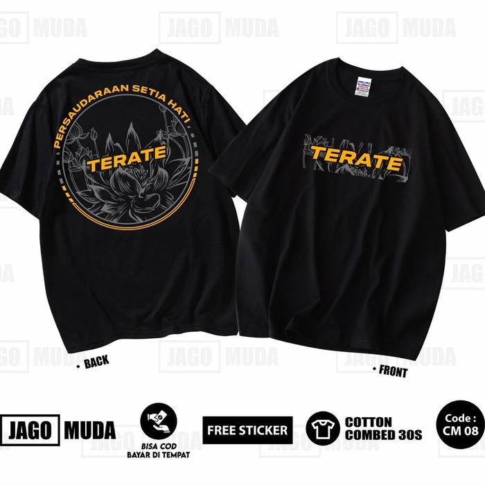 [COD] BAJU KAOS PSHT TERBARU DISTRO SIMPEL KAOS PSHT LAWASAN - CM 08, L