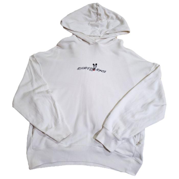 Uniqlo ORIGINAL Mickey Mouse Hoodie White