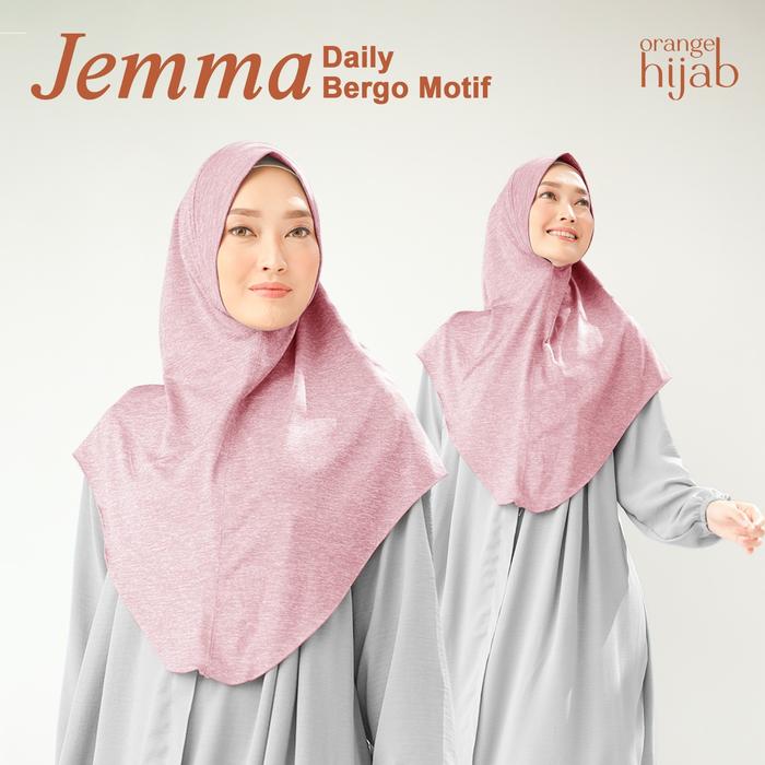 ORGHijab BDG - Bergo Jersey Tekstur | Hijab Instan | Daily Bergo