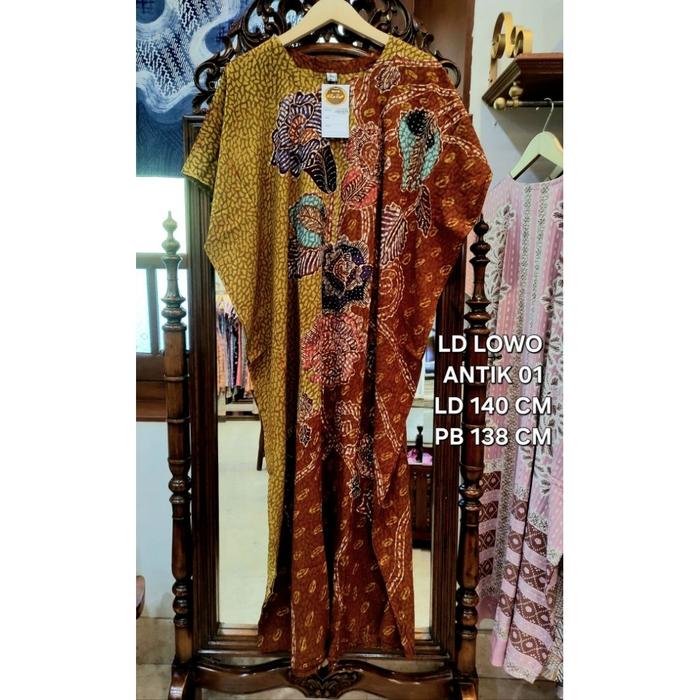Luza daster batik pekalongan longdress katun lowo
