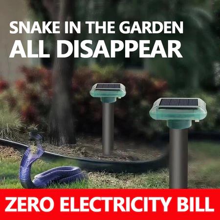 Pengusir Tikus Ular Tenaga Surya Ultrasonik Anti Air Solar Pest Repeller untuk Kebun Rumah Sawah