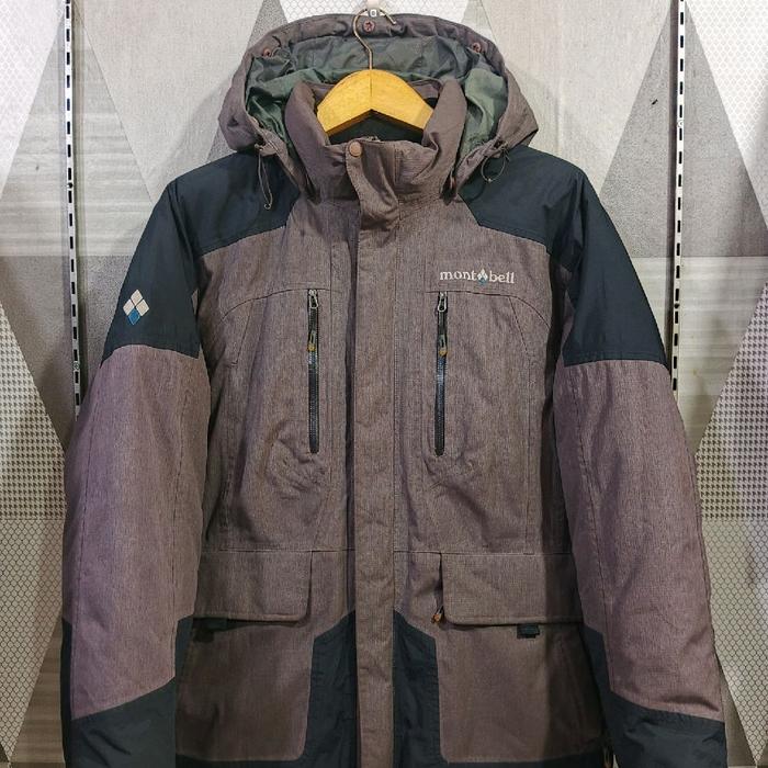 Jaket Montbell Logan Down Parka Hooded Jacket | Winter | Gropcore