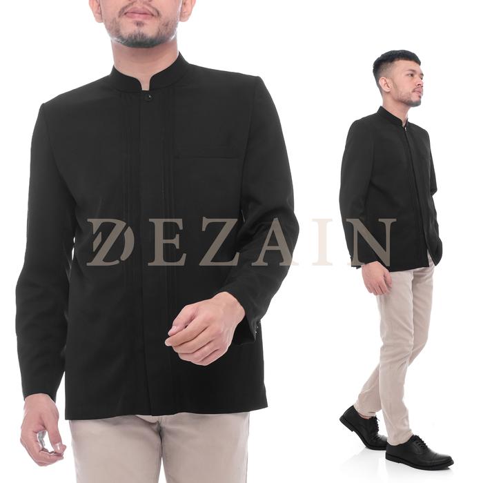 Pakaian Koko Muslim Jasko Opnaisel - Black | Dezain