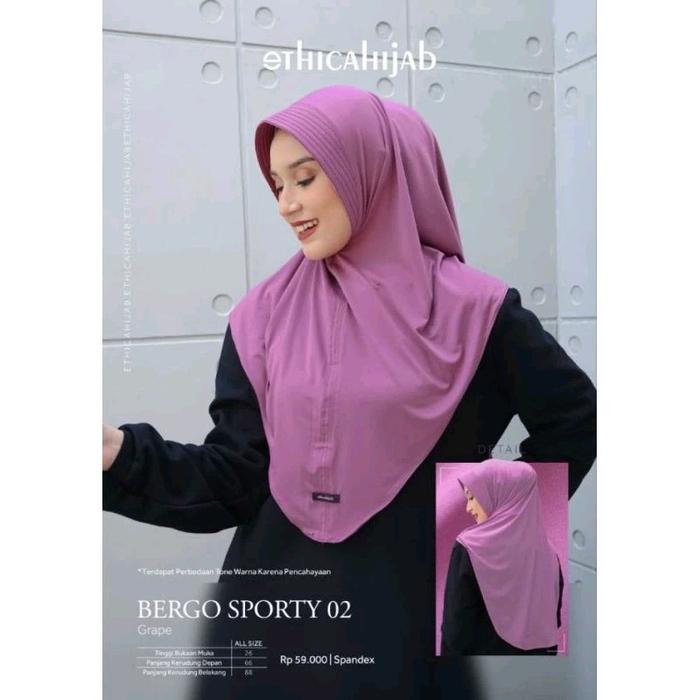 Bergo Sporty 02 Ethica Hijab