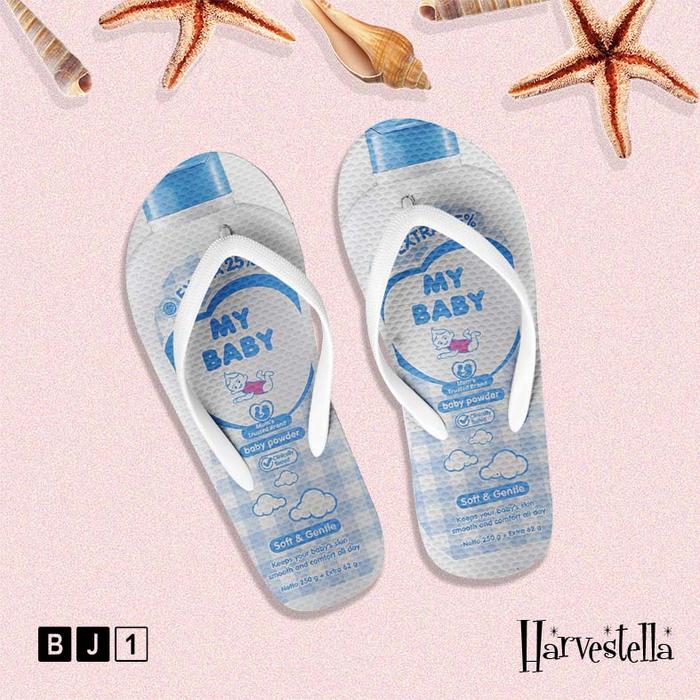 [SANDAL JEPIT] Bedak Bayi My Baby Cusson Johnson Zwitsal Kodomo (BJ)  Harvestella Sendal Jepit Cowo 