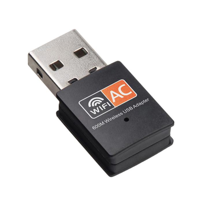 USB WiFi Adapter 600Mbps 2.4GHz 5GHz WiFi Antenna Dual Band 802.11b/n/g/ac Mini Wireless Computer Ne