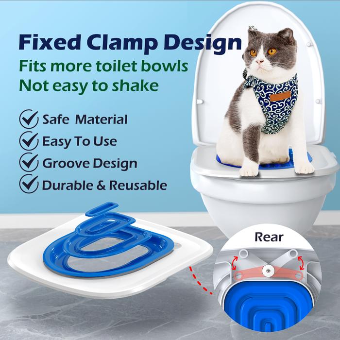 Persediaan kucing 2023 pelatihan Toilet kucing dapat digunakan