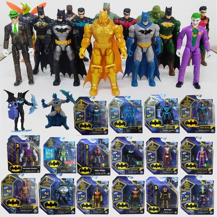 Spin Master Action Figure DC BATMAN ROBIN JOKER 4 inch Original