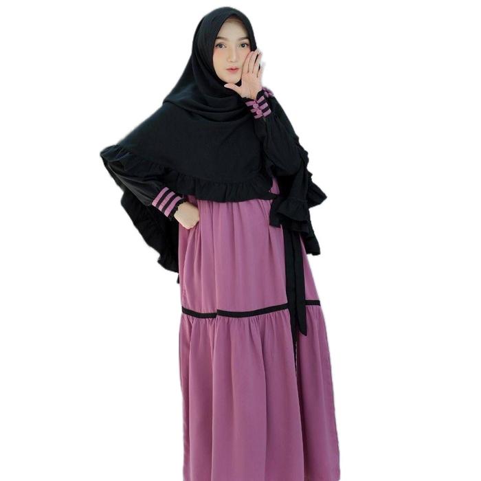 Zaenab Dress Set Khimar Syar’i