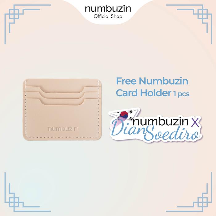 [FREE GIFT EXCLUSIVE Dian Soediro x Numbuzin K-Beauty Take Off] Numbuzin Card Holder