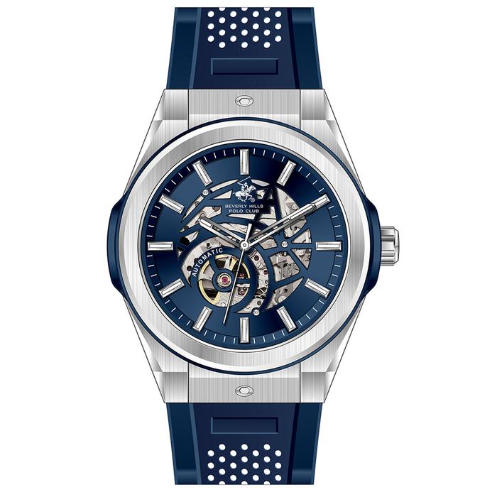 Jam Tangan Beverly Hills Polo Club BP3636X.399 Automatic Rubber Strap